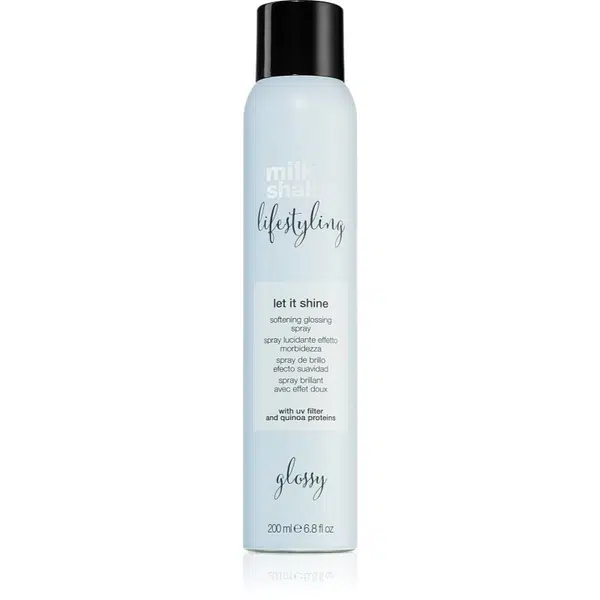 milk_shake® Lifestyling Let it shine ochranný sprej na lesk a hebkosť vlasov 200 ml