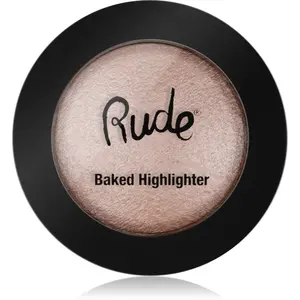 Rude Cosmetics Baked Highlighter kompaktný púdrový rozjasňovač odtieň All Eyes On Me 7 g