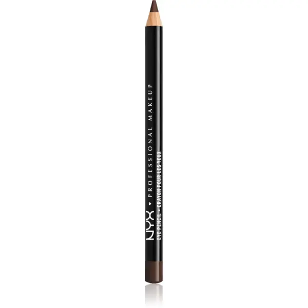NYX Professional Makeup Eye and Eyebrow Pencil precízna ceruzka na oči odtieň 931 Black Brown 1.2 g