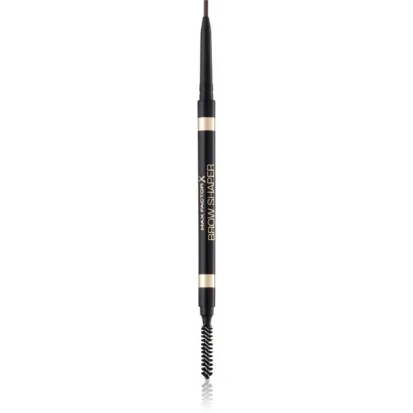 Max Factor Brow Shaper automatická ceruzka na obočie s kefkou odtieň 20 Brown 1 g