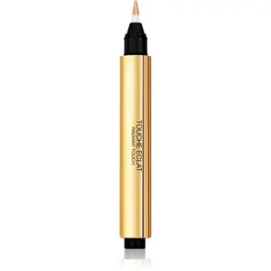 Yves Saint Laurent Touche Éclat Radiant Touch rozjasňovač v pere pre všetky typy pleti odtieň 3 Pêche Lumière / Luminous Peach 2,5 ml