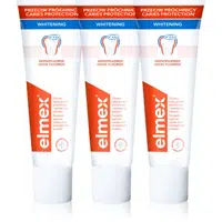 Elmex Caries Protection Gentle White bieliaca zubná pasta s fluoridom 3x75 ml