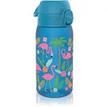 Ion8 Leak Proof fľaška na vodu Flamingos 350 ml