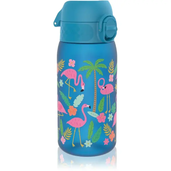 Ion8 Leak Proof fľaška na vodu Flamingos 350 ml