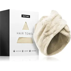 Notino Spa Collection Hair Towel uterák na vlasy Beige 1 ks
