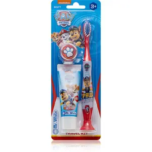 Nickelodeon Paw Patrol Travel Kit sada zubnej starostlivosti 3y+ Soft 1 ks