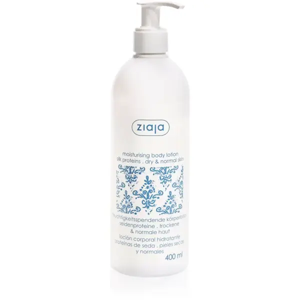 Ziaja Silk hydratačné telové mlieko s bambuckým maslom 400 ml