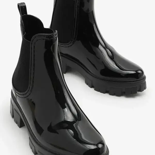98867 Dewberry Womens Rain Boots-BLACK