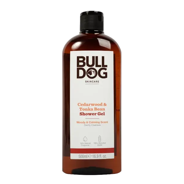 BULLDOG cedarwood & tonka bean shower gel 500 ml