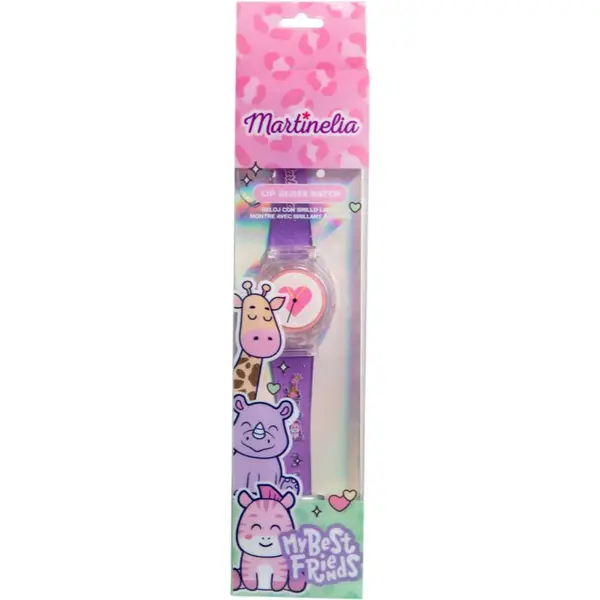 Martinelia My Best Friends Lip Gloss Watch lesk na pery pre deti 3+ 1 ks