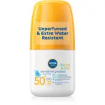 NIVEA SUN Babies & Kids detské mlieko na opaľovanie roll-on SPF 50+ 50 ml
