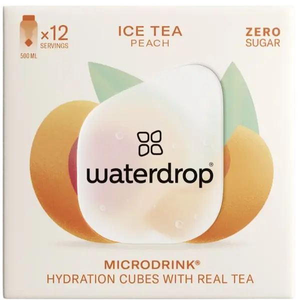 WATERDROP Ice Tea Peach 12 kapsúl