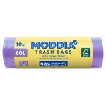 MODDIA Odpadkové vrecia s vôňou levandule a zaťahovacou páskou 10 x 60 l