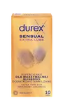 DUREX Sensual Extra Lube 10 ks