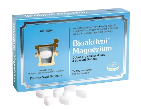 BIOAKTIVNÍ Magnézium 60 tabliet