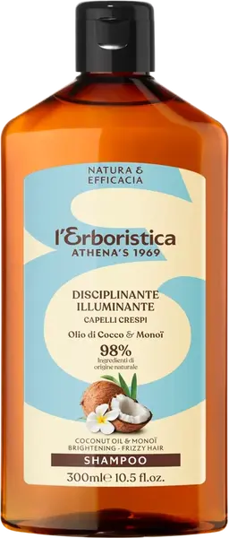 ERBORISTICA Šampón hydratačný a rozžarujúci s kokosovým olejom a monoi 300 ml