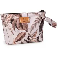 T-TOMI Small Baggie cestovná taška Chestnut 18x24 cm