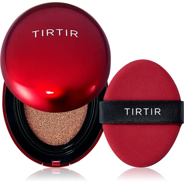 TIRTIR Mask Fit Red Cushion dlhotrvajúci make-up v hubke odtieň 34C Amber 18 g