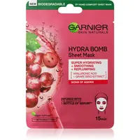 Garnier Textil Masks Hydra Bomb vyhladzujúca plátenná maska 28 g