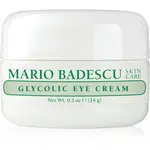 Mario Badescu Glycolic Eye Cream hydratačný protivráskový krém s kyselinou glykolovou na očné okolie 14 g