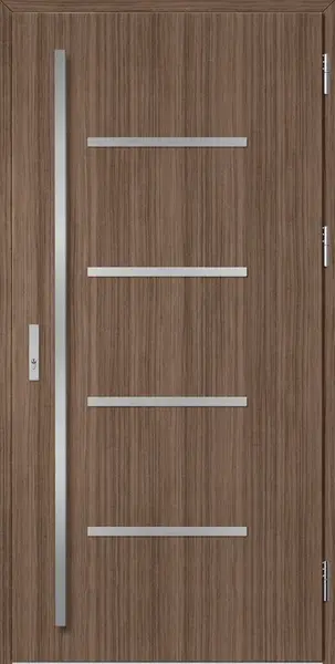 Ocelové vchodové dveře BIENE 3