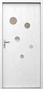 Venkovní vchodové dveře P80