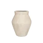 Květináč Fleuri High, béžový travertin, více velkostí - Pottery Pots Velikost: L - ⌀ 61, v. 75 cm