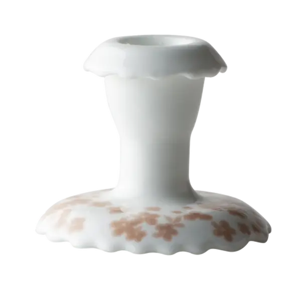 Růžový svícen kolekce Slåpeblom - Wik & Walsøe