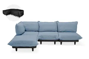 Zahradní sedací souprava paletti set large, více variant - Fatboy Barva: storm blue