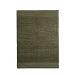 Koberec Rombo, bílá/mechová zelená, více rozměrů - Woud Rozměry: 240 x 170 cm