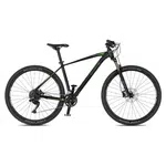 Horské kolo 4EVER FRONTBEE 29'' - model 2025 M (17", 165-175 cm) pearl black/green