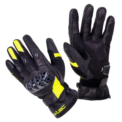 Moto rukavice W-TEC Kudavo černá-fluo S