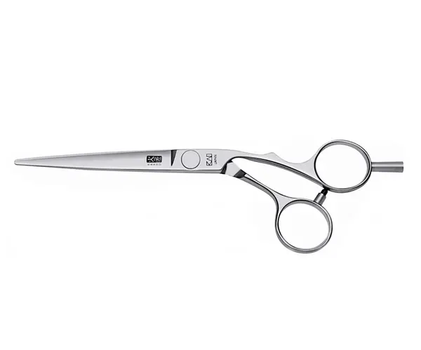 Kadeřnické nůžky Kasho Silver Offset - 6" (KDM-60 OS) + dárek zdarma