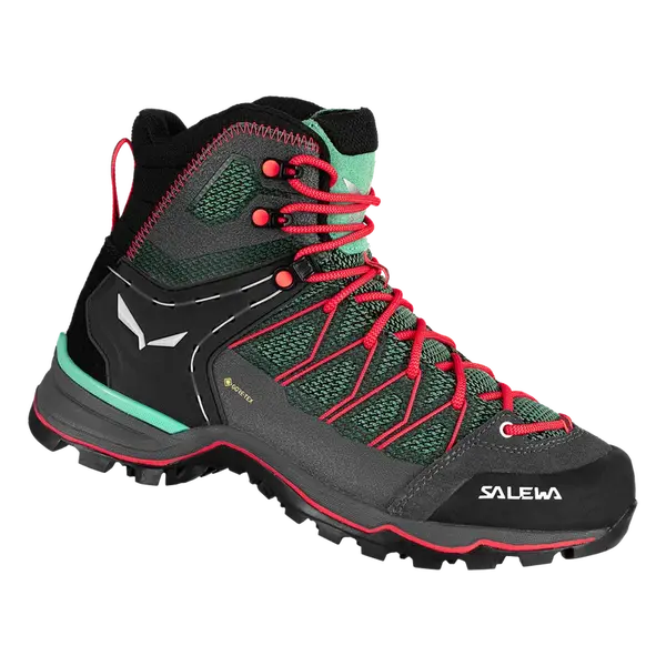 Salewa SALEWA Mtn trainer lite mid GTX EU 40, Feld Green/Fluo Coral Dámské trekové boty