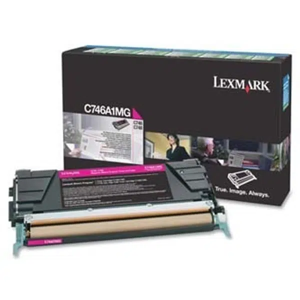Lexmark C746A1MG purpurový (magenta) originální toner