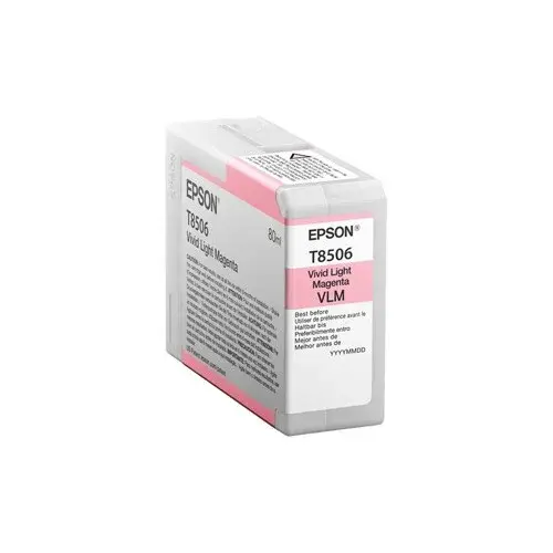 Epson T8506 C13T85060N světle purpurová (vivid light magenta) originální cartridge