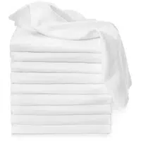 T-TOMI TETRA Cloth Diapers HIGH QUALITY White látkové pleny White 70x70 cm 10 ks