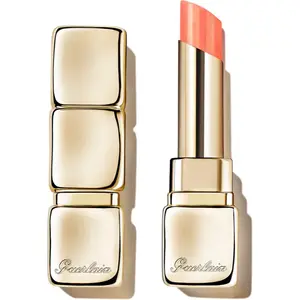 GUERLAIN KissKiss Bee Glow vyživující a hydratační balzám na rty odstín 389 Pearly Peach 3.2 g