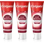 Colgate Max White Expert Original bělicí zubní pasta 3x75 ml