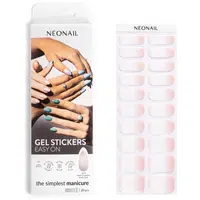 NEONAIL Easy On Gel Stickers nálepky na nehty s použitím UV/LED lampy odstín M09 20 ks