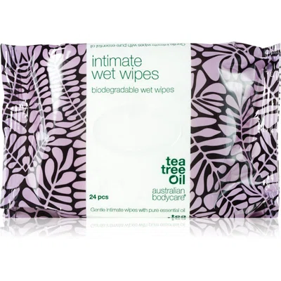 Australian Bodycare Tea Tree Oil ubrousky pro intimní hygienu 24 ks