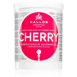 Kallos KJMN Professional Cherry hydratační maska pro poškozené vlasy 1000 ml
