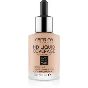 Catrice HD Liquid Coverage make-up odstín 020 Rose Beige 30 ml