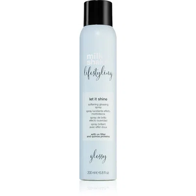 milk_shake® Lifestyling Let it shine ochranný sprej pro lesk a hebkost vlasů 200 ml