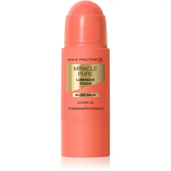 Max Factor Miracle Pure Luminous Touch krémová tvářenka odstín 35 Coral Blush 6 g