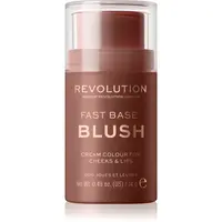 Revolution Fast Base tónovací balzám na rty a tváře odstín Mauve 14 g