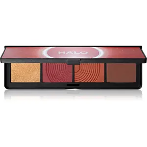 Smashbox Halo Sculpt + Glow Face Palette paletka rozjasňovačů a tvářenek odstín Berry Saturation 15,7 g