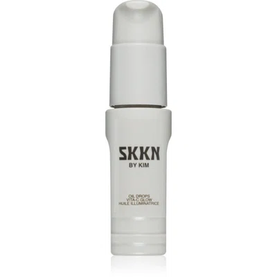 SKKN BY KIM Skincare Oil Drops VITA-C Glow rozjasňující olej s vitaminem C pro ženy Refill 30 ml