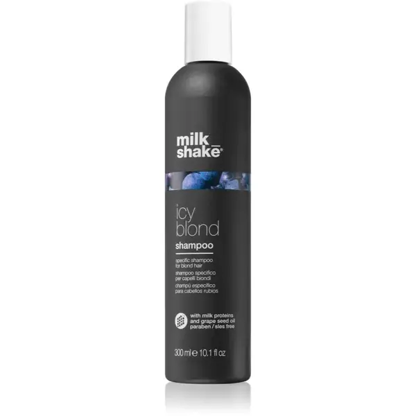 milk_shake® Icy Blond Shampoo šampon neutralizující žluté tóny pro blond vlasy 300 ml