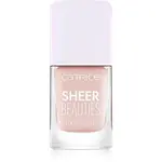 Catrice Sheer Beauties lak na nehty odstín 020 - Roses Are Rosy 10,5 ml